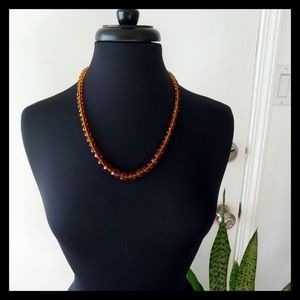 ☀️ Vtg. Beautiful Austrian Glass Bead Necklace